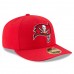 Men's Tampa Bay Buccaneers New Era Red 2016 Sideline Official Low Profile 59FIFTY Fitted Hat 2419693
